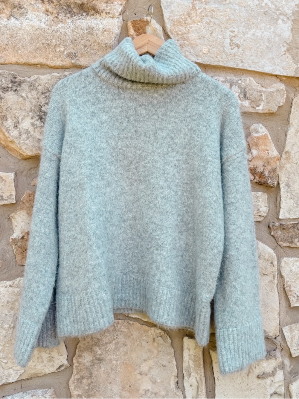 Sndys gray turtle neck sweater size small - Picture 1 of 5